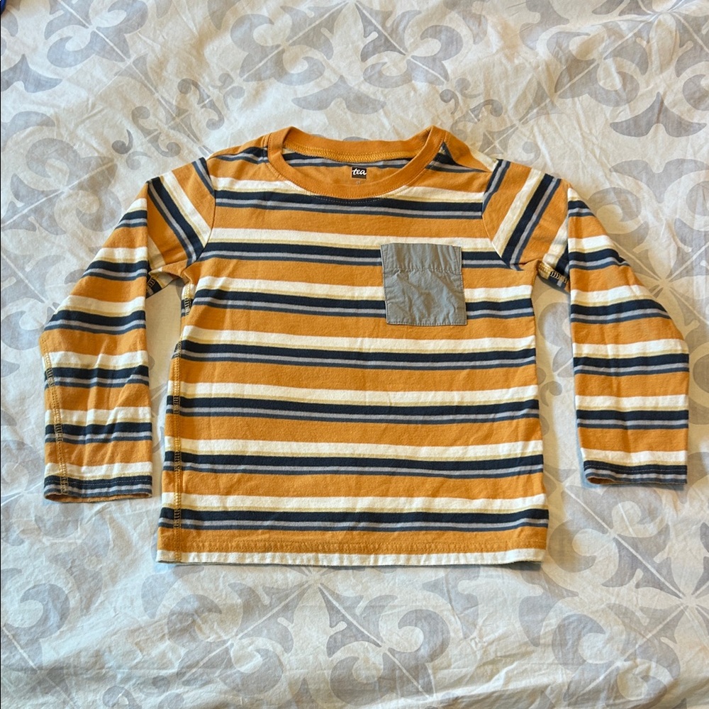 Tea Collection LS striped tee